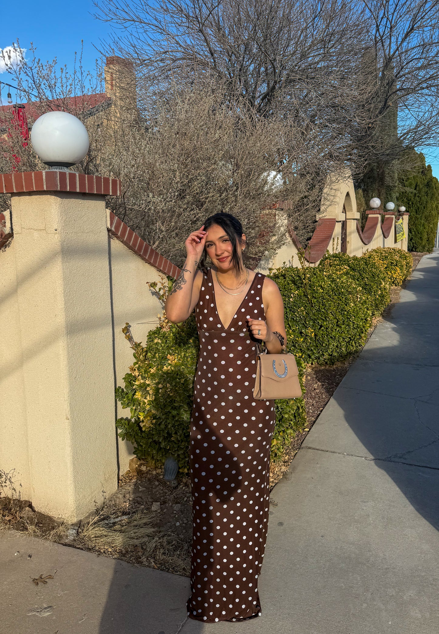 The Love Note Polka Dot Dress