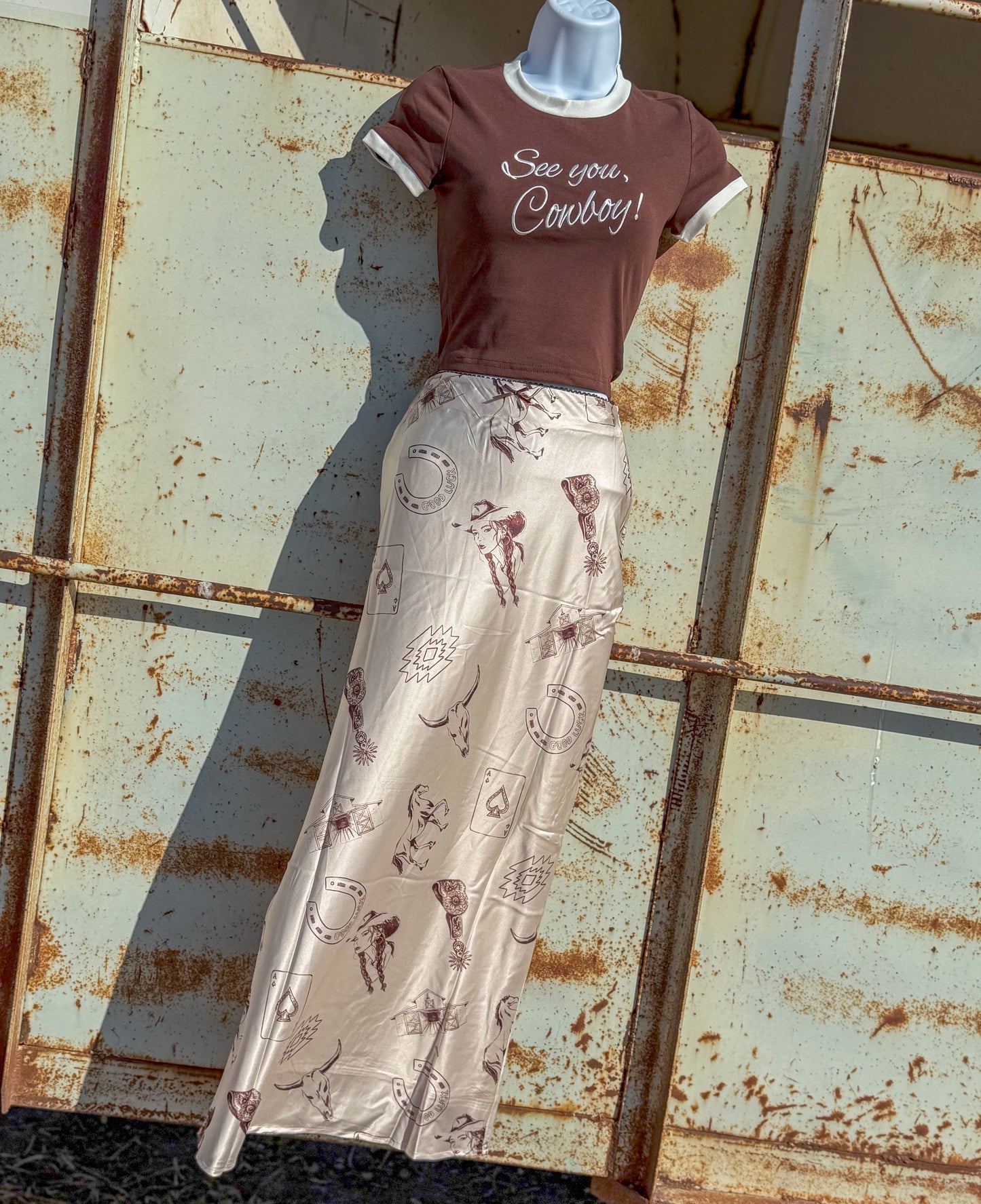 Modern Cowgirl Skirt