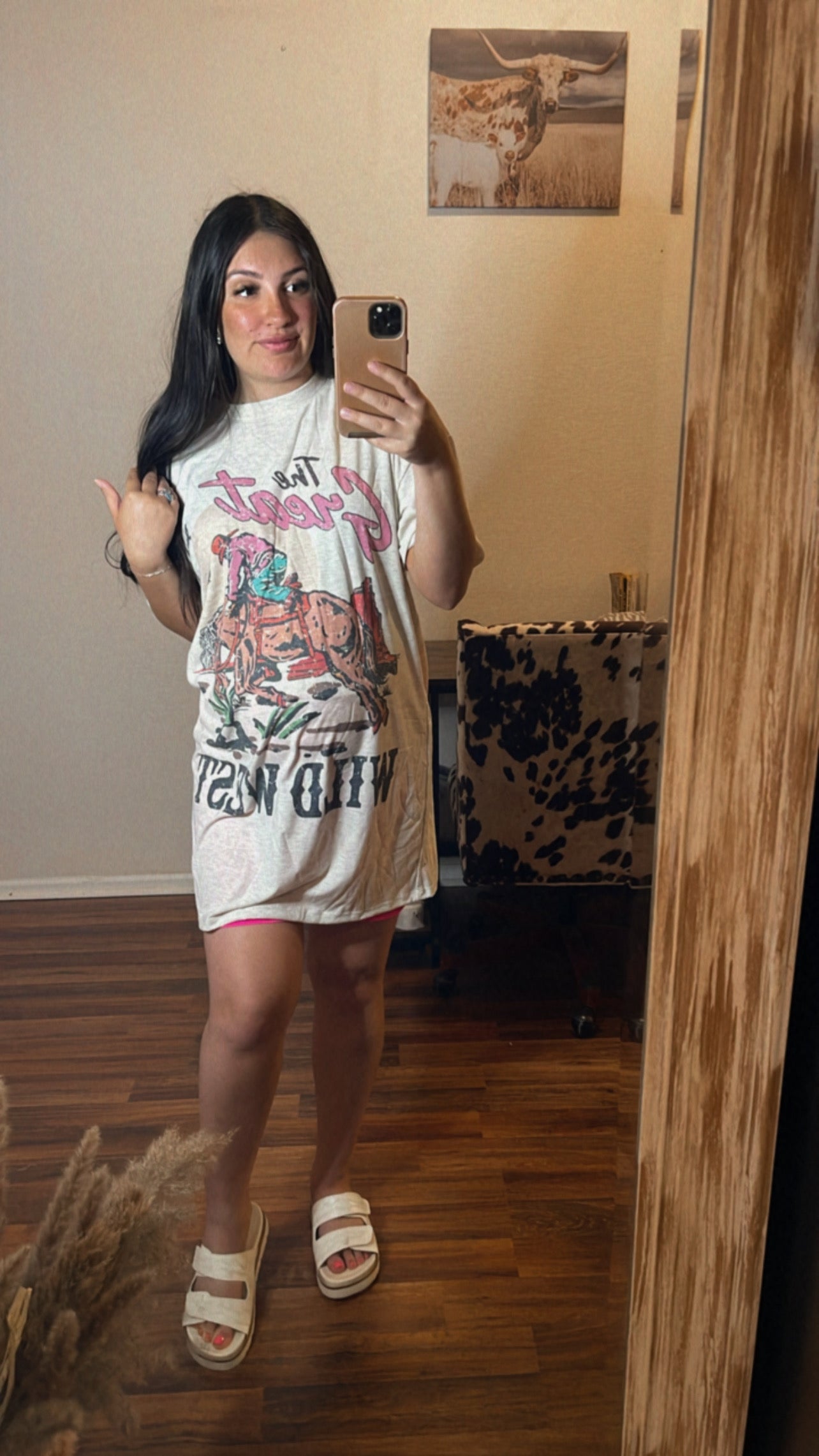 Wild West Tee Dress