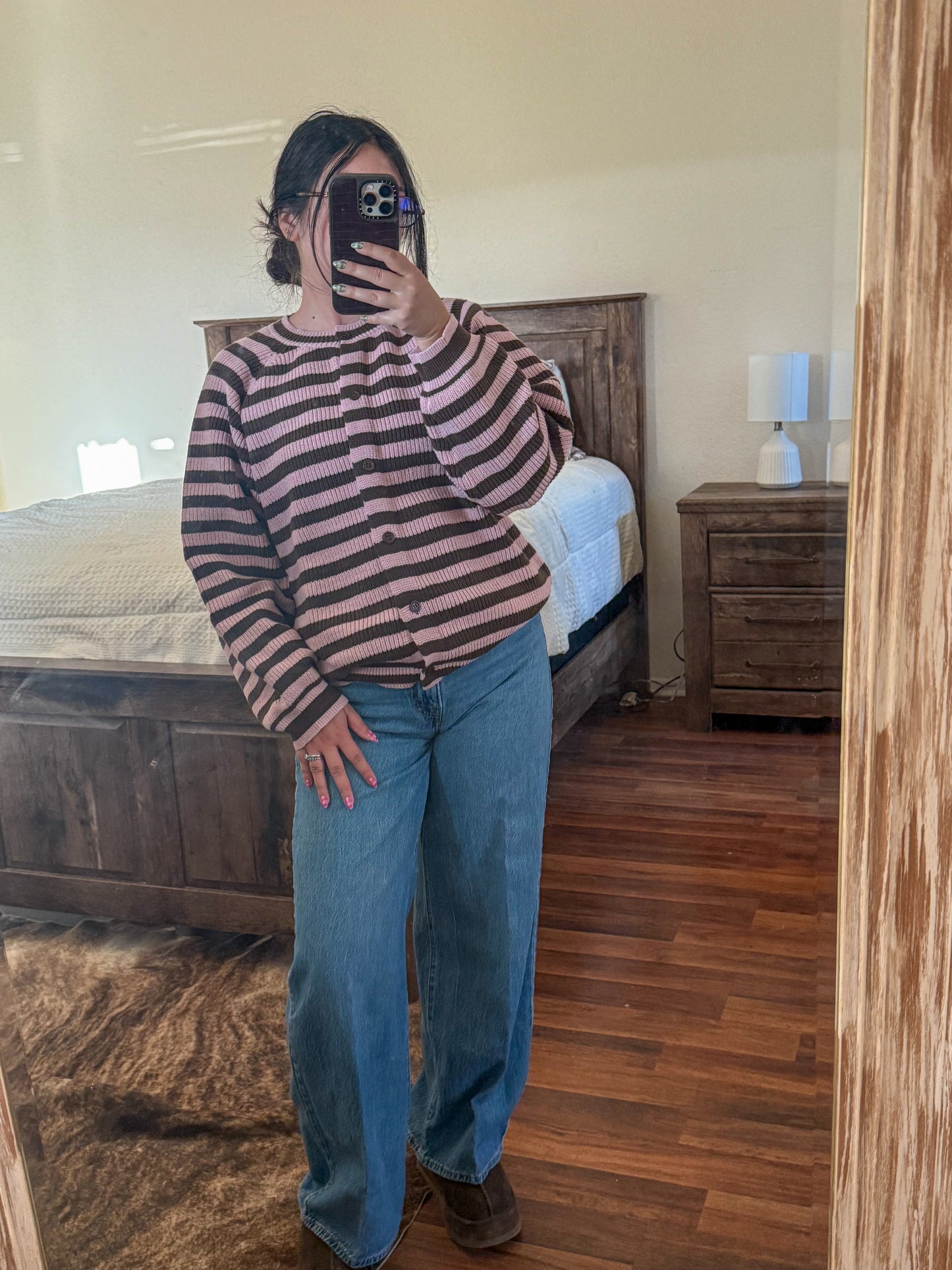 The Pink Penny Cardigan
