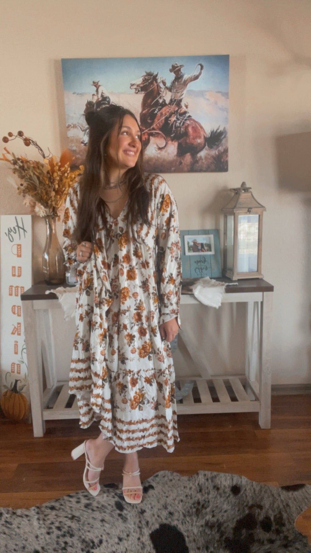 Autumn Petals Dress