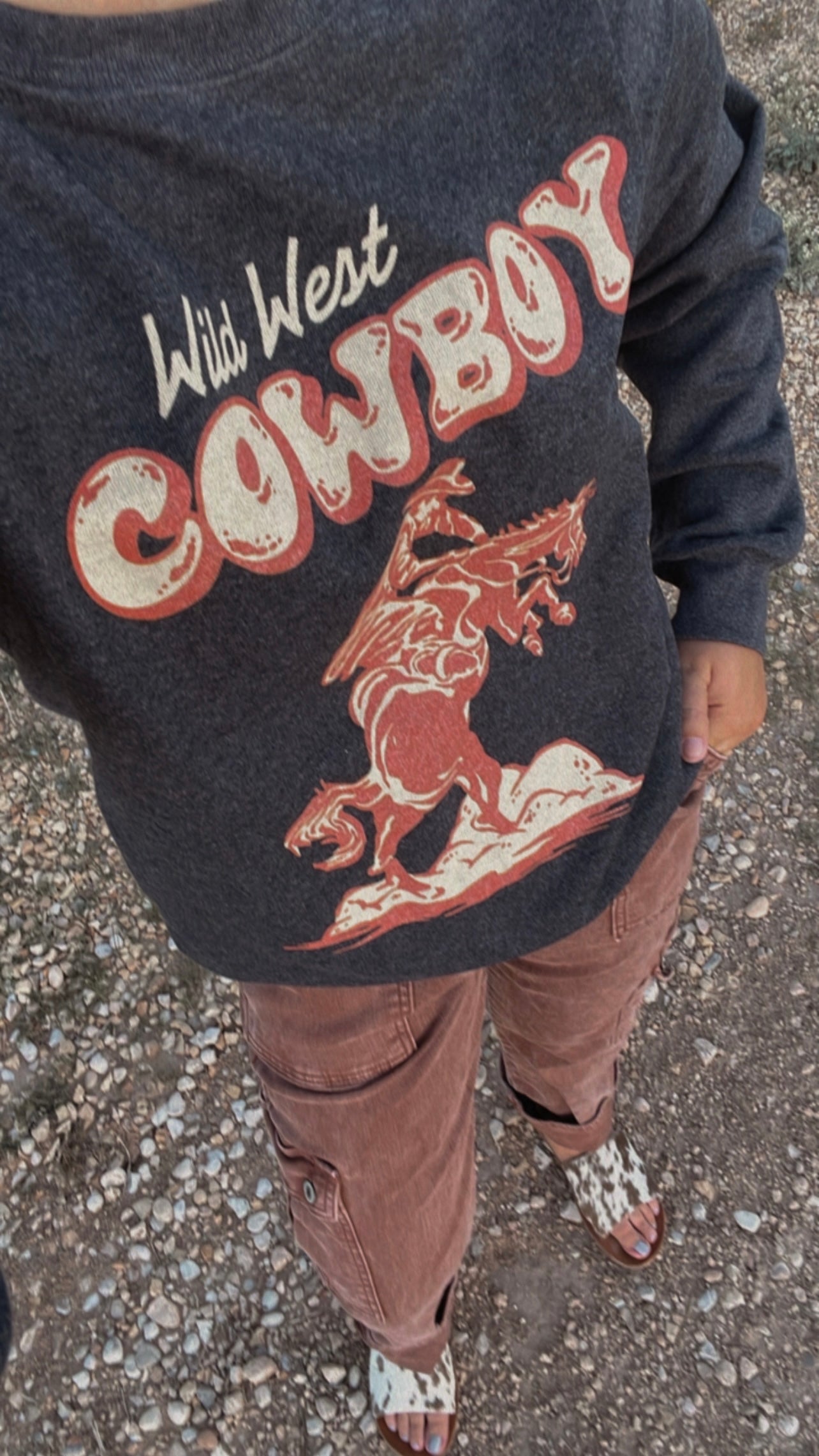 Wild West Cowboy Sweatshirt