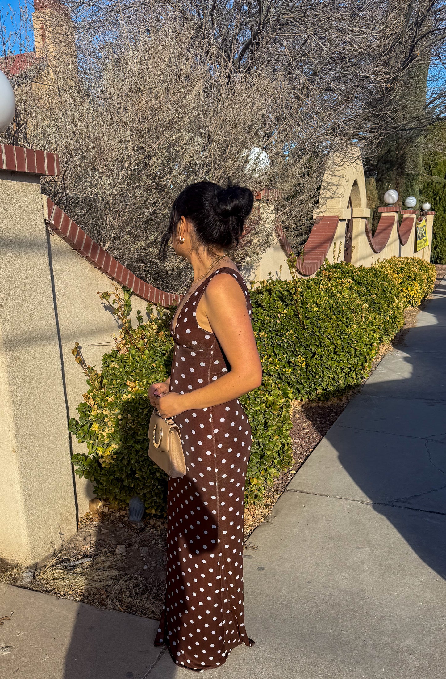 The Love Note Polka Dot Dress