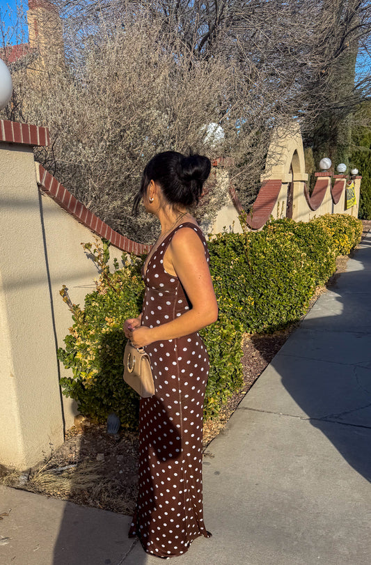 The Love Note Polka Dot Dress