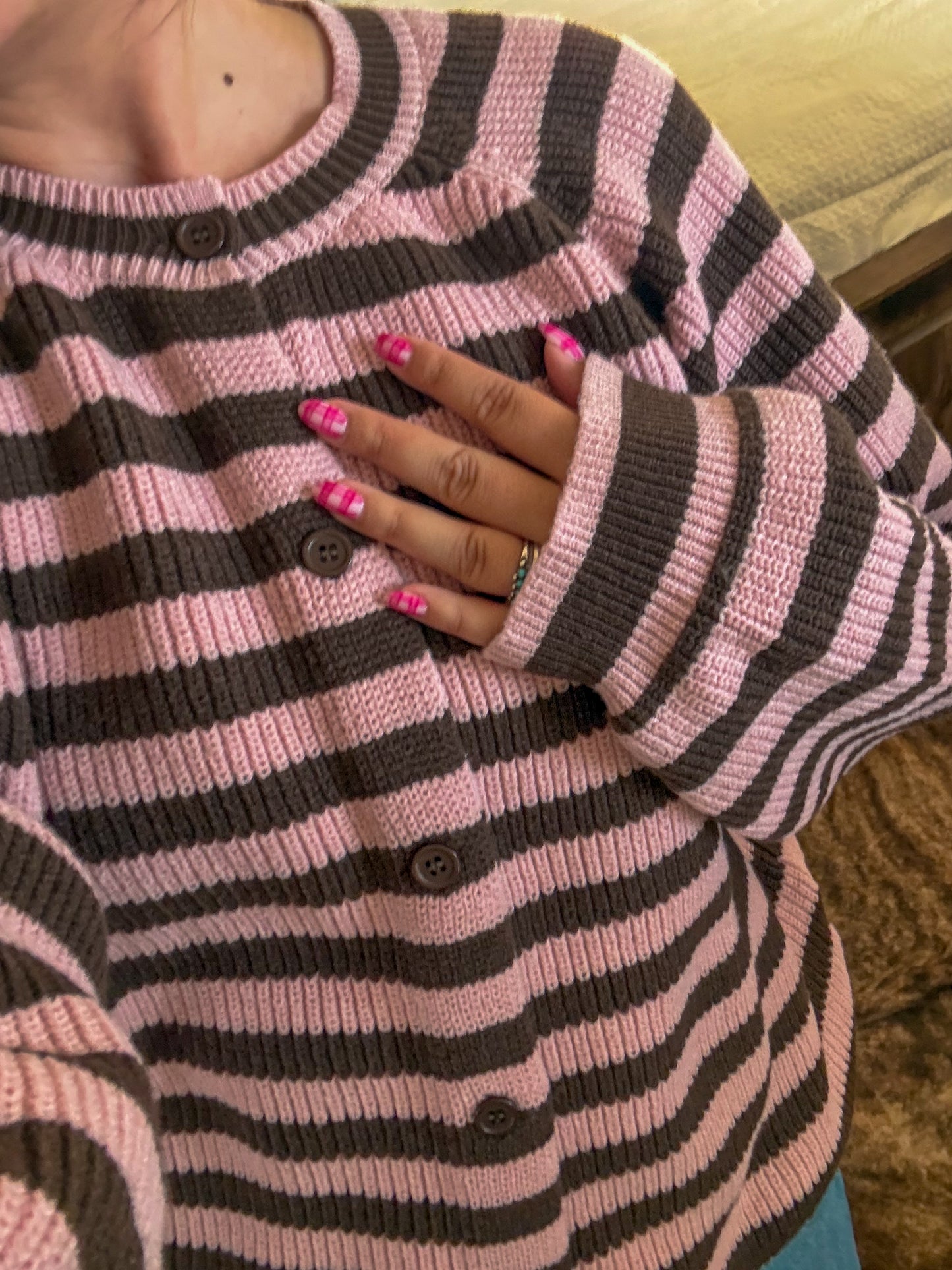 The Pink Penny Cardigan