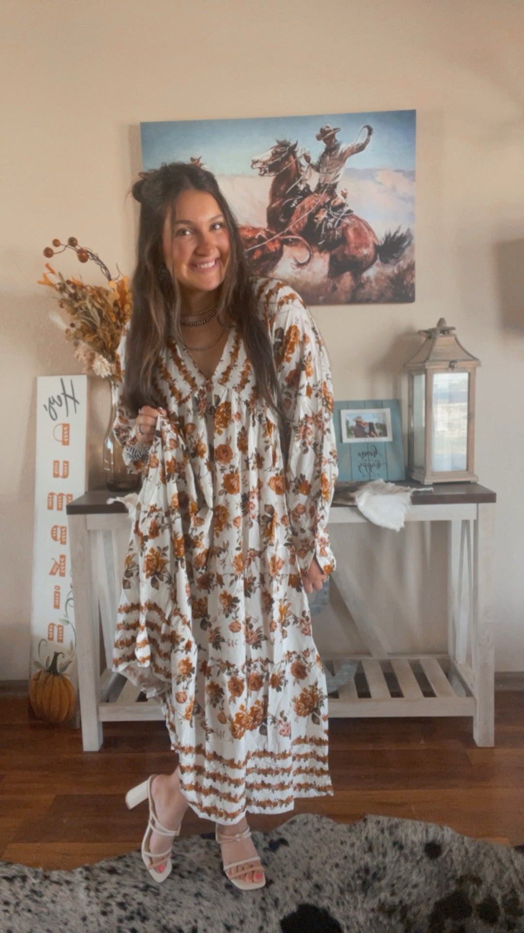 Autumn Petals Dress