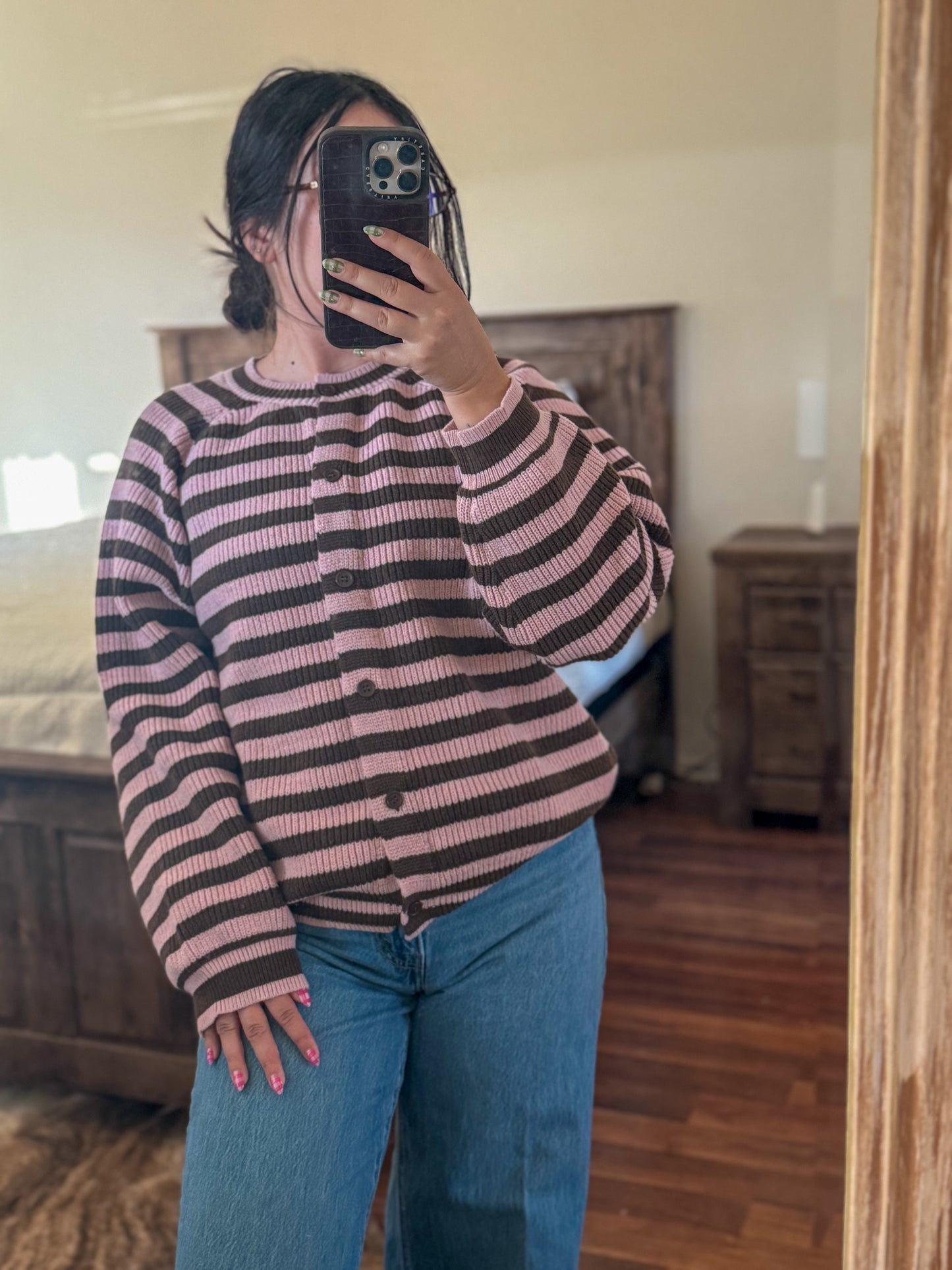 The Pink Penny Cardigan
