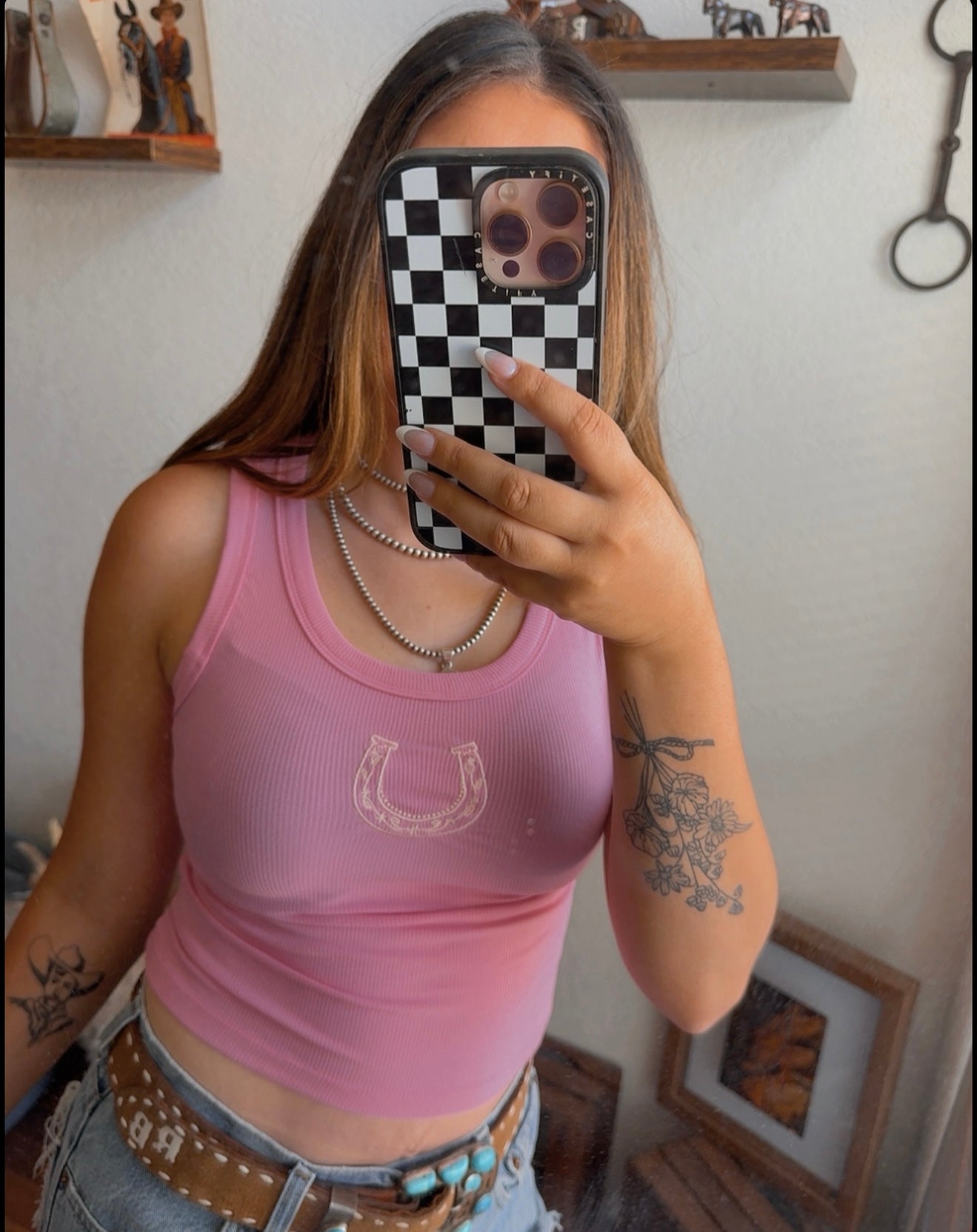 The Horseshoe Charm Tank