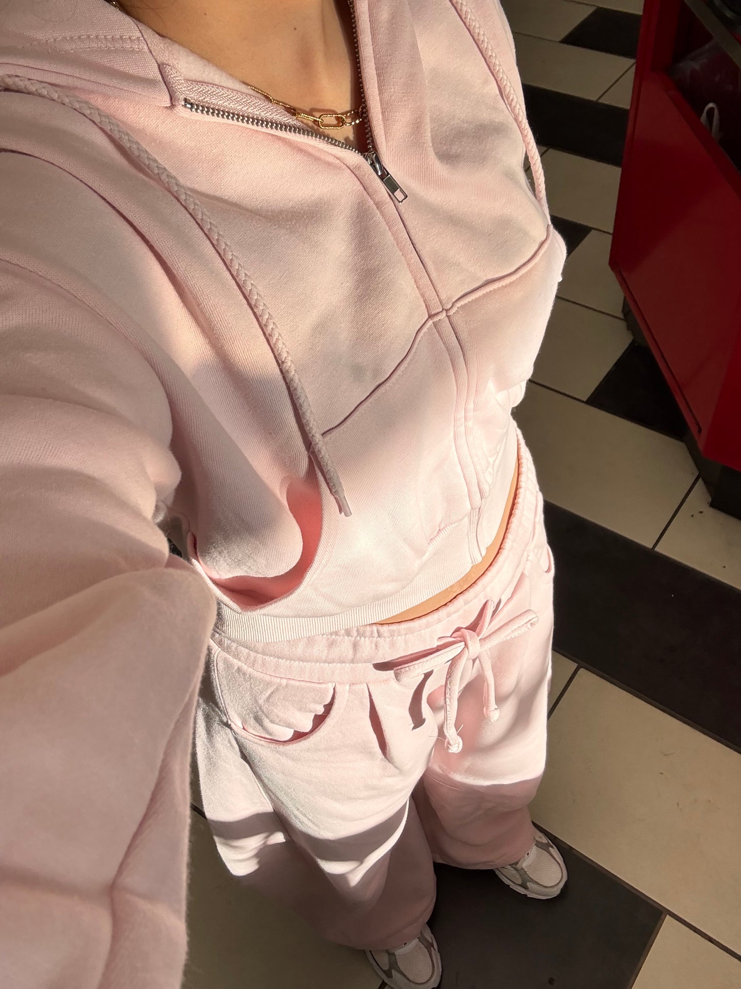 Powder Pink Sweatpants