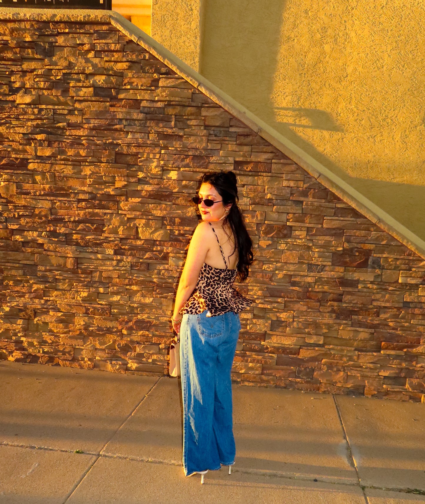 The Lea Leopard Top