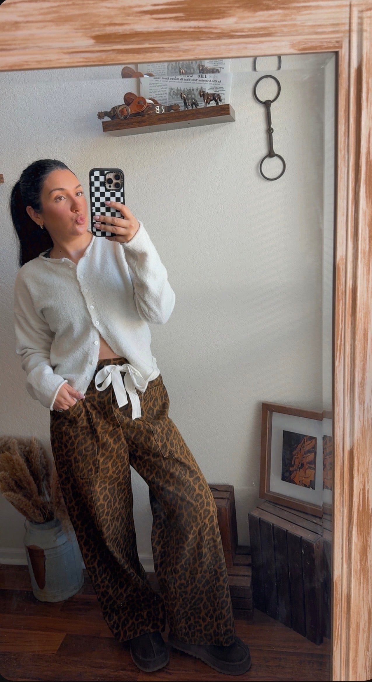 The It-Girl Leopard Jean