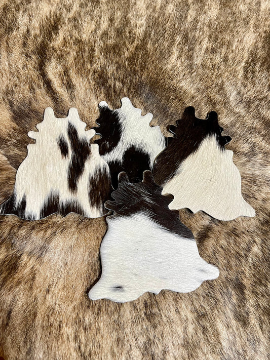 Cowhide Coasters