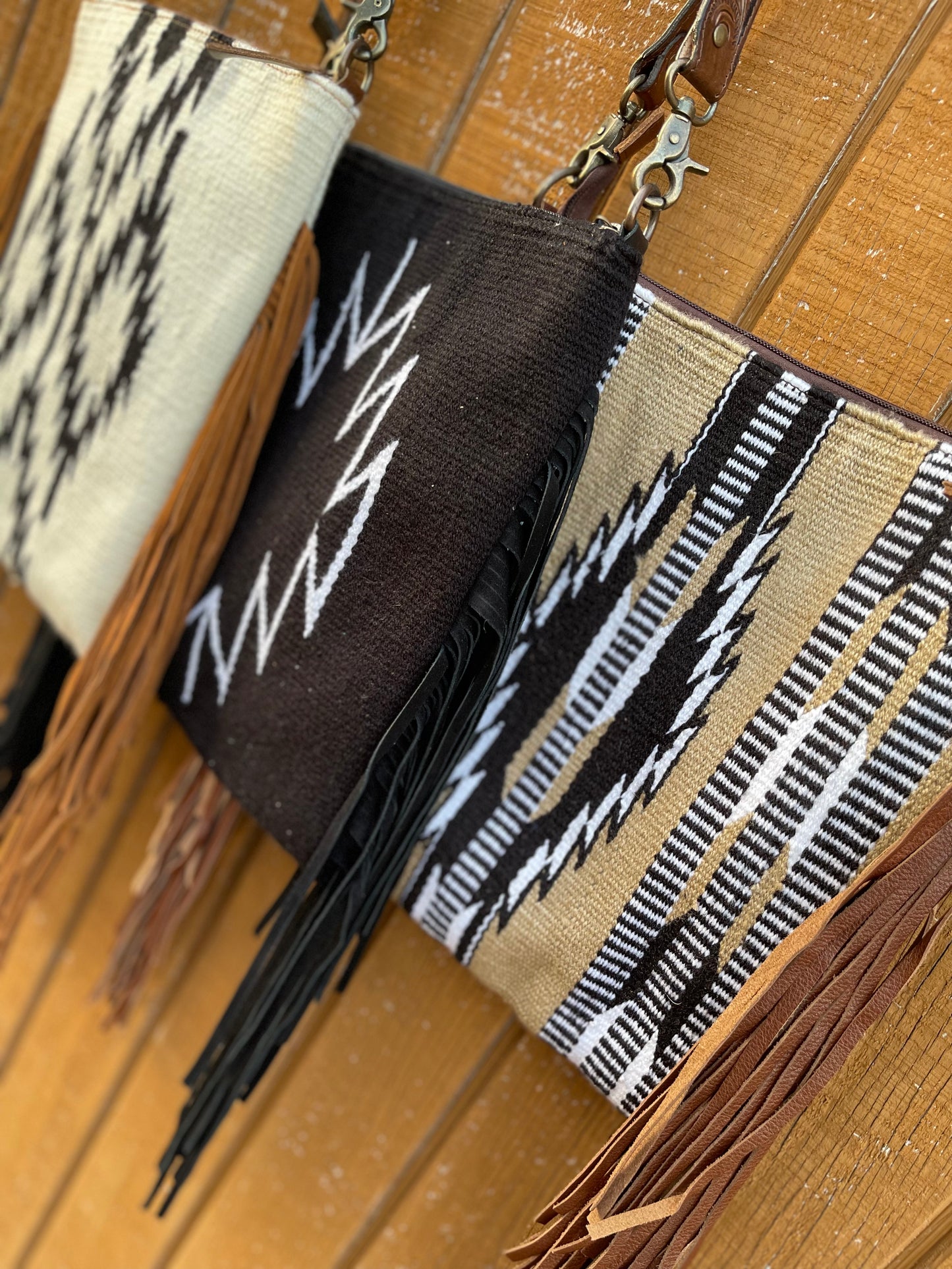 Desert Saddle Fringe Crossbody